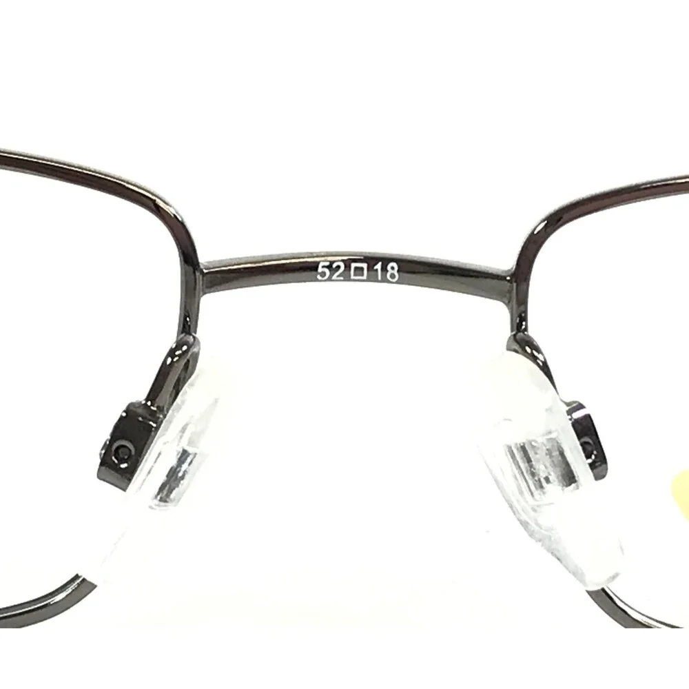 Sunlites Eyeglasses Frames SL4009 033 GUNMETAL Rectangle Full Rim 52-18-140